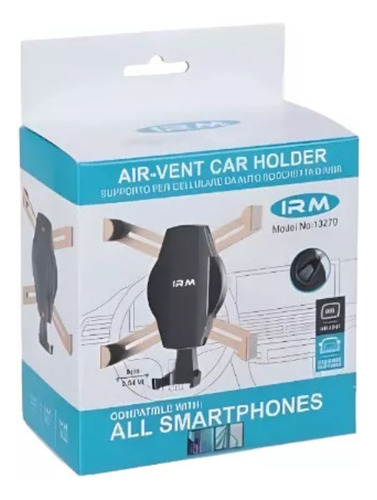 Soporte De Telefono Celular Automovil Rejilla Universal X63