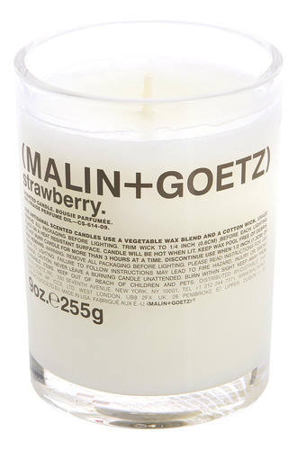 Candle Malin + Goetz Con Aroma A Fresa 265 Ml