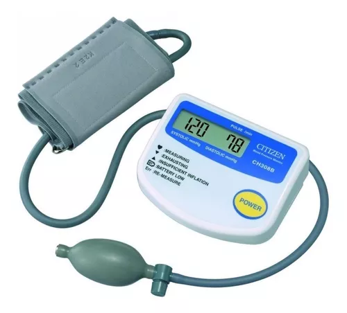 Moyic Medidor de presión arterial, pantalla LCD de voz Digital, medidor de presión  arterial en la parte del brazo, probador de apagado Electrónica