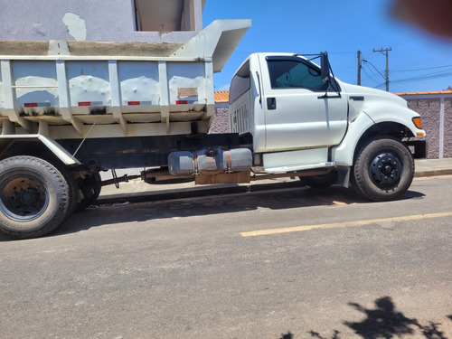 Ford F-12000 Caçamba Basculante Toco 4x2 Branco 02/03
