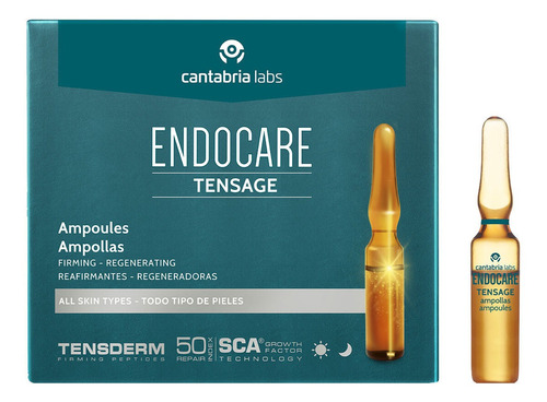 Endocare Tensage Ampolletas 10 Pzas X 2ml