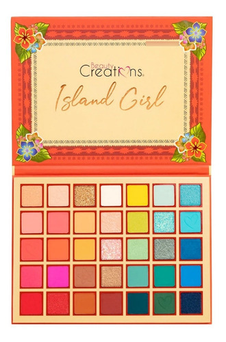 Paleta 35 Sombras Island Girl Beauty Creations