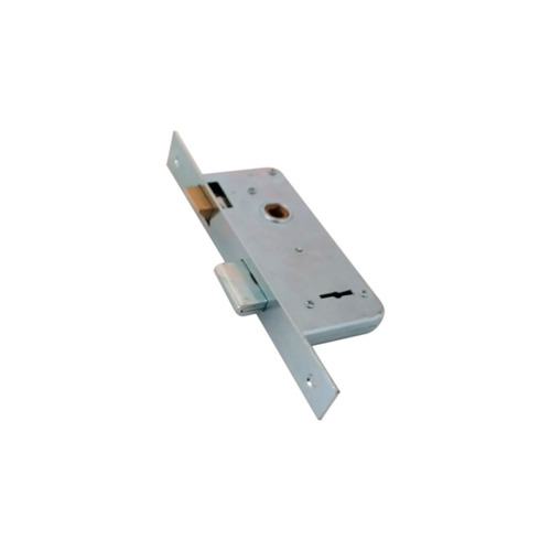 Cerradura para puerta abatible Prive 200 color plateado acabado zincado
