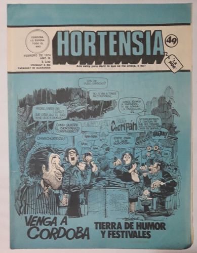 Revista Hortensia #49 Febrero 1974