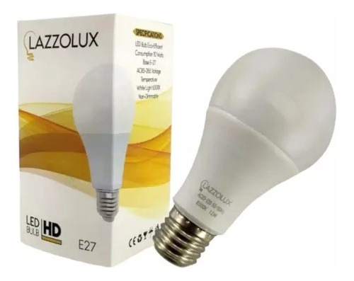 Bombillo Led Lazzolux 12w E27