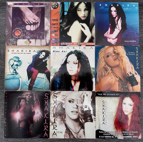 Shakira - Coleccion Singles Import España Pies Descalzos