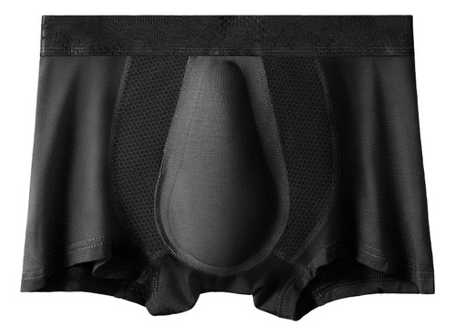 Calzoncillos Deportivos De Malla Con Forma De Bolsa 3d Para