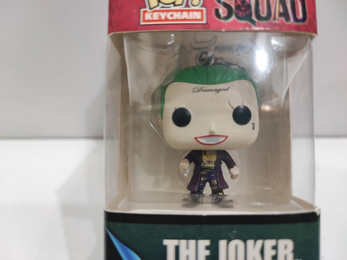 Funko Pop Keychain Dc Suicide Squad Joker, Cómo Nuevo! 