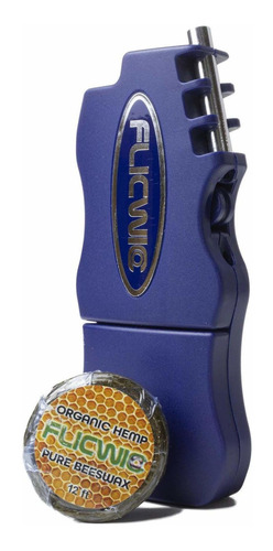 Dispensador Mecha Cañamo Carrete Organico 12' Azul