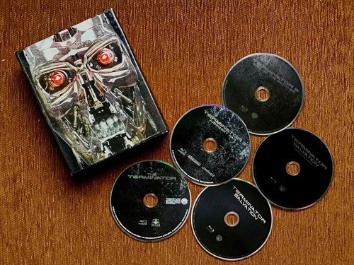 Terminator Anthology Box Set Blu-ray Original