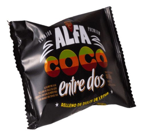 Imagen 2 de 10 de Alfajor Premium Entre Dos - Caja X12 Ud. Alfacoco