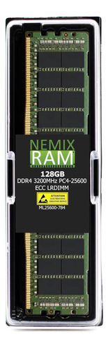 Nemix Ram 128 Gb Ddrpcecc Lrdimm Reducción Carga Memoria Del