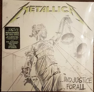 Metallica And Justice For All 2lp