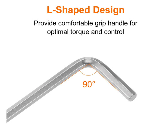 Harfington 10pcs Llave Llave Llave Llave L Llave De Llave De