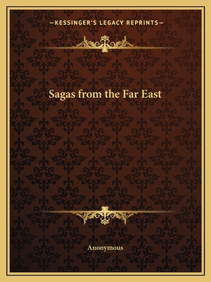 Libro Sagas From The Far East - Anonymous