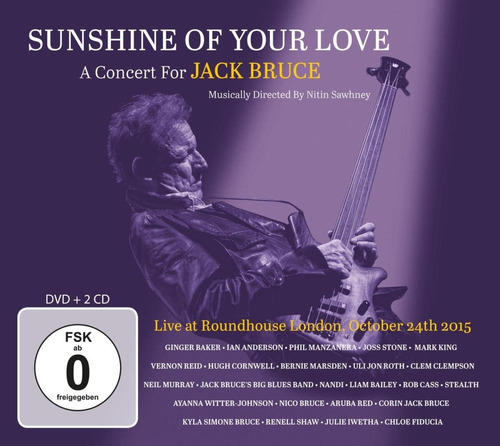 Cd: Sunshine Of Your Love: Un Concierto Para Jack Bruce