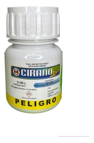 Cirano Plus Cipermetrina 20% + Bp 100 Ml