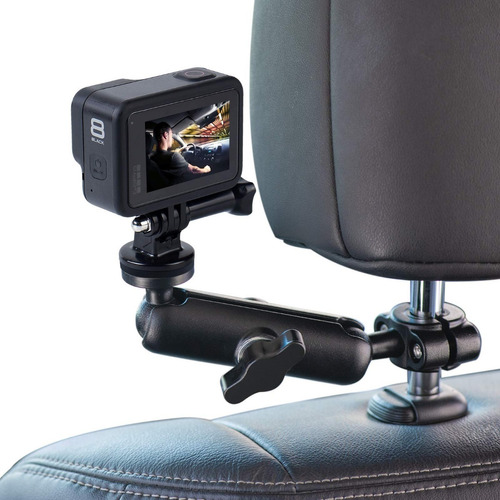 Soporte Gopro De 360° Para Soporte De Espejo Retrovisor De M