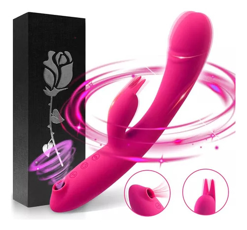 Consolador Vibrador Clítoris Estimular Punto G Anal Conejo