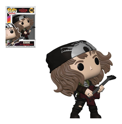 Pop! Funko Eddie Com Guitarra #1462 | Stranger Things