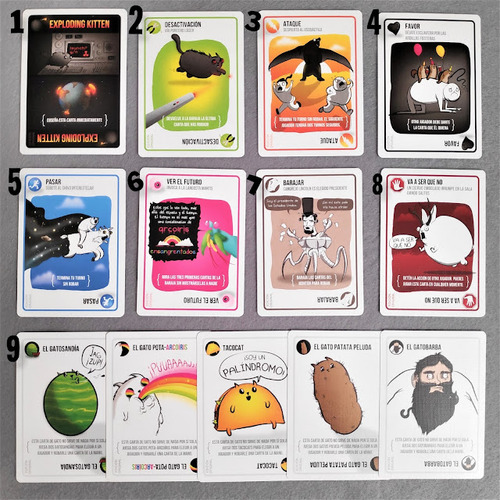 Juego De Cartas Exploding Kittens Top Toys