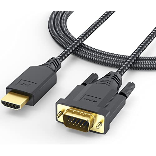 Cable Dteedck Hdmi A Vga 6ft - Conector Dorado - Convi