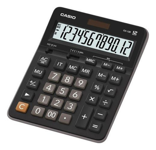 Calculadora Compacta De Mesa 12 Dígitos Gx-12b Casio