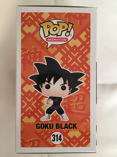 Funko Pop Goku Black Figura Dragon Ball Super Original 314 (Usado)