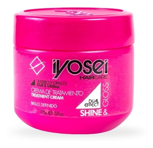 Máscara Capilar Shine & Gloss De Iyosei X 315g