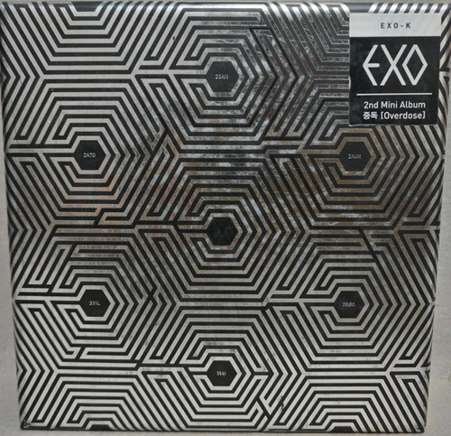 Exo-k   (overdose) Box Cds + Libro Con Los Integrantes