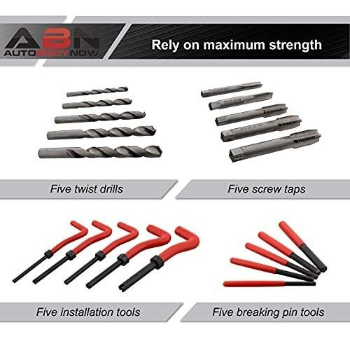 Imagen 2 de 4 de Kit Profesional Reparacion Rosca Restaurador Sae 131