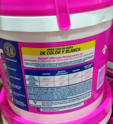 Vanish Removedor De Manchas 3.2 Kg