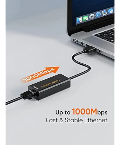 Cablecreation Usb To Ethernet Adapter, Usb 3.0 To