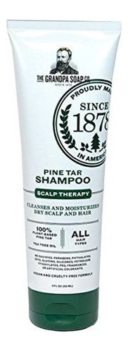 Grandpa.s Pine Tar Shampoo, 8 Onzas Fluidas
