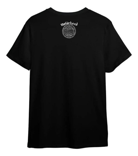 Xx Camiseta Motorhead Of0055 Consulado Do Rock Plus Size