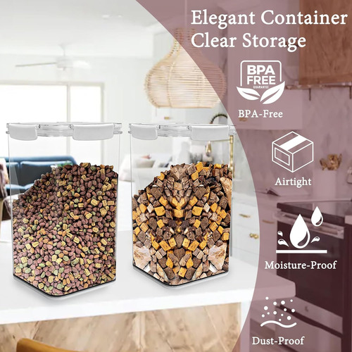 Contenedor De Almacenamiento De Comida Para Perros De 6 Libr