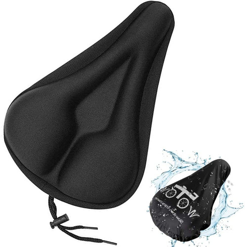 Asiento Bicicleta Spinning Gel Extra Suave Funda Resistente