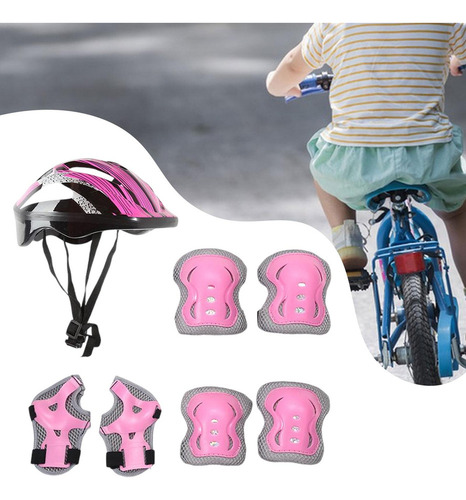 Juego De Rodilleras Y Coderas Para Casco De Bicicleta Para