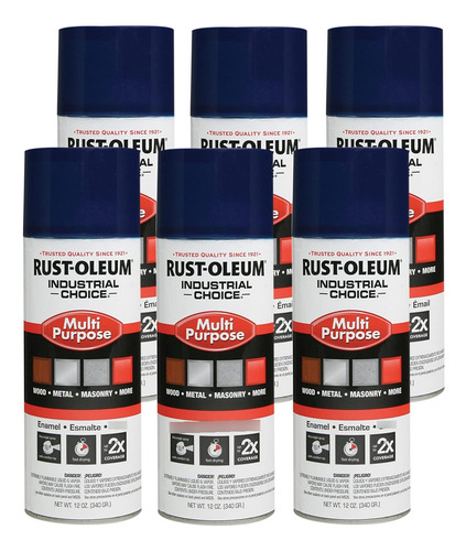 Aerosol Esmalte Uso General 475 Ml Color Azul Real