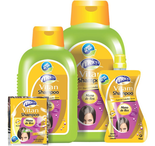 Shampoo Mano De Res X 1000 Ml - mL a $35