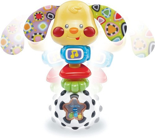 Imagen 3 de 8 de Sonajero Didactico Toby Perrito Luz Y Sonido Original Vtech