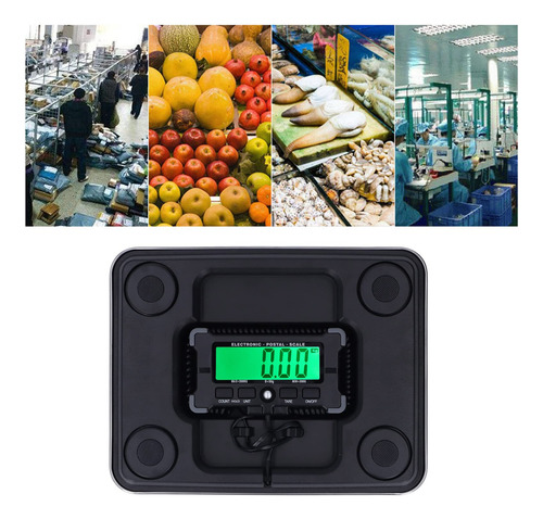 Escala De Envío Digital 200 Kg Precisión 0,05 Kg Acero Inoxi