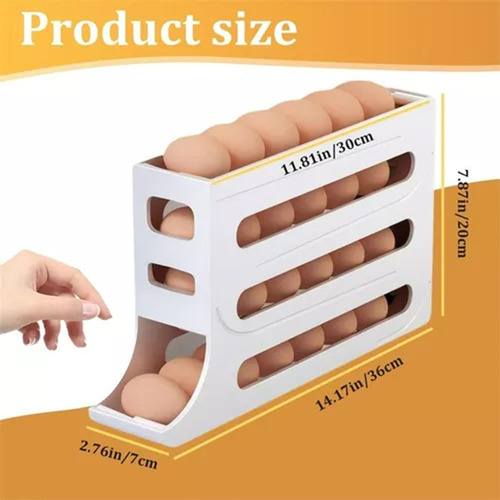 Soporte Para Cajas De Almacenamiento De Huevos, Organizador