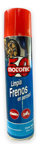 Aerosol Limpia Frenos Multiuso Desengrasa 440cc Motonic