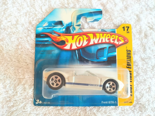 Ford Gtx-1, Hot Wheels, 2007 First Editions, Malaysia, A510