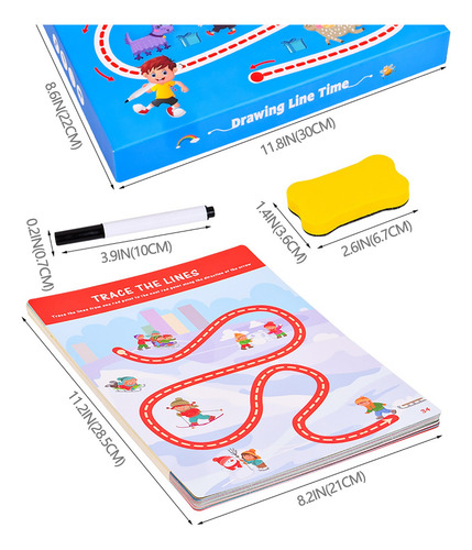 Tarjeta De Capacitación Sobre El Control Del Lápiz Para Niño