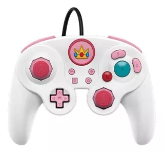 Controle joystick PDP Wired Fight Pad Pro peach