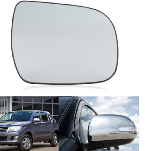 Luna O Espejo Izquierdo Retrovisor Fortuner Hilux 2012 2020 