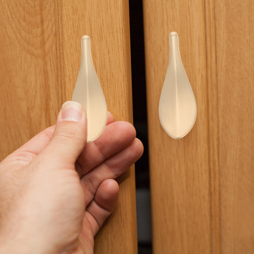 2 Piezas Con Asa De Cajón En Forma De Hoja, Cajón De Estilo