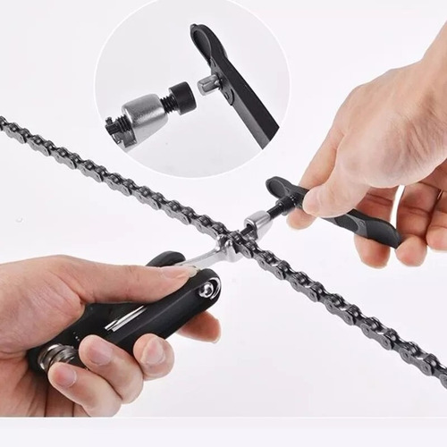 Imagen 4 de 10 de Multi Herramienta Kit Llave Portatil Para Bicicleta Rockbros